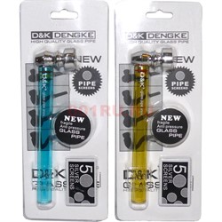 Трубка стеклянная D&K glass pipe 8797A - фото 162213