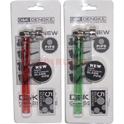 Трубка стеклянная D&K glass pipe 8797A - фото 162214