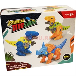 Конструктор Динозавр Assembled Dinosaur 10 шт/уп - фото 163601