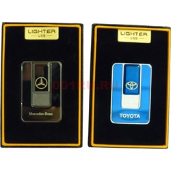 Зажигалка USB с логотипами автомобилей спиральная - фото 163616