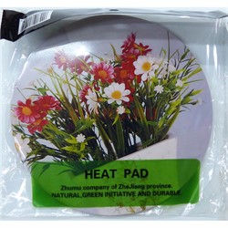 Подставка под горячее деревянная круглая Heat Pad - фото 163951