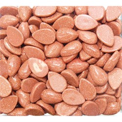 Кабошоны 10x15 капля из коричневого авантюрина - фото 165542