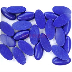 Кабошоны 15x30 вытянутый овал из синего лазурита - фото 165824