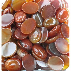 Кабошоны 20x25 овал из сердолика - фото 166068