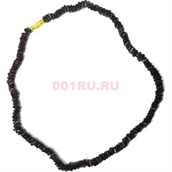 Бусы гранат «квадратики» 45 см (Индия) - фото 167307