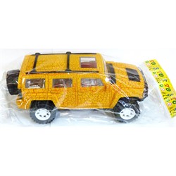 Игрушечная машинка желтая инерционная Toys - фото 167749
