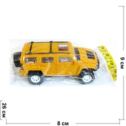 Игрушечная машинка желтая инерционная Toys - фото 167750
