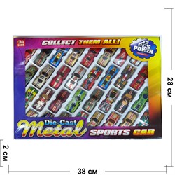 Набор игрушечных машинок 32 шт Die-Cast Metal - фото 167995