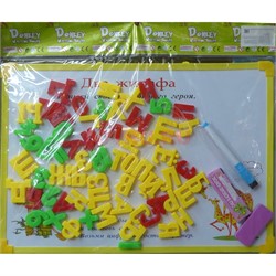 Набор магнитная доска для рисования с буквами Donkey Writing Board 24 см - фото 168121