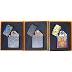 Зажигалка USB спиральная виды в ассортименте с картинками - фото 168492