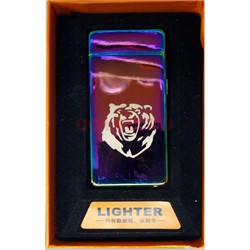 Зажигалка USB спиральная сенсорная Животные - фото 168519