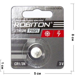 Литиевая батарейка CR1/3N Robiton PROFI 3V (цена за 1 шт) - фото 171037