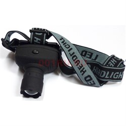 Налобный светодиодный фонарь High Power Zoom Headlamp TK27 - фото 171121