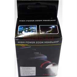 Налобный светодиодный фонарь High Power Zoom Headlamp TK27 - фото 171122