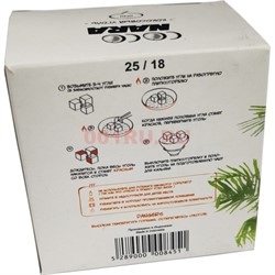 Уголь кокосовый Coco Nara 25 мм 250 гр 18 кубиков (Индонезия) - фото 171483