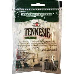 Фильтры сигаретные Tennesie Menthol 100 шт Slim - фото 171682