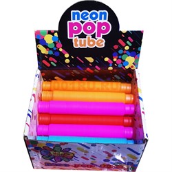 Neon Pop Tube игрушка антистресс шланг растягивающийся - фото 171723