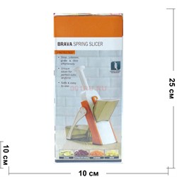 Слайсер для овощей (827) Brava Spring Slicer 24 шт/кор - фото 172399
