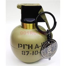 Зажигалка газовая настольная «граната РГН А-IX-I» металлическая - фото 172656
