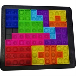 Игрушка паззл Building Blocks из пупырок - фото 172969
