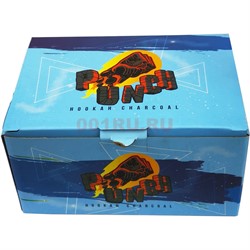 Уголь кокосовый Punch 25 мм 72 кубика - фото 173211