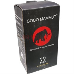 Кокосовый уголь для кальяна Coco Mammut 22 мм 96 кубиков - фото 173214
