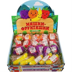 Антистресс Мяшки-Фруктяшки 20 шт/упаковка 240 шт/кор - фото 173635
