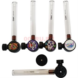 Трубка курительная с гриндером D&K glass pipe - фото 174963