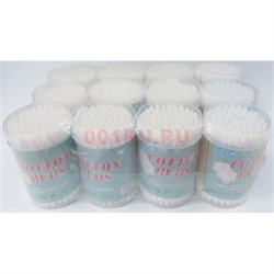 Набор ватных палочек Cotton Buds 12 шт/упаковка 240 шт/коробка - фото 175079