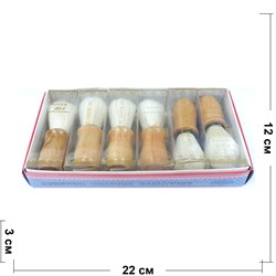 Помазок для бритья (3319) Shaving Brush 6 шт/уп 600 шт/коробка - фото 175164