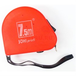 Рулетка 7,5 м JOHI profi 360 шт/кор - фото 175465