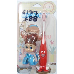 Набор зубная щетка с игрушкой (6177) Clean Doctor 288 шт/кор - фото 175728