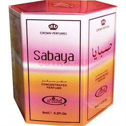 Масляные духи Al-Rehab «Sabaya» 6 мл масло парфюмерное 6 шт/уп - фото 175964
