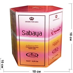 Масляные духи Al-Rehab «Sabaya» 6 мл масло парфюмерное 6 шт/уп - фото 175965