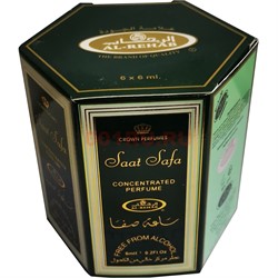 Масляные духи Al-Rehab «Saat Safa» 6 мл масло парфюмерное 6 шт/уп - фото 175975