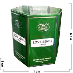 Масляные духи Al-Rehab «Love sense green» 6 мл женские 6 шт/уп - фото 176136