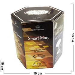 Арабские масляные духи Al-Rehab 6 мл «Smart Man» без спирта 6 шт/уп - фото 176188