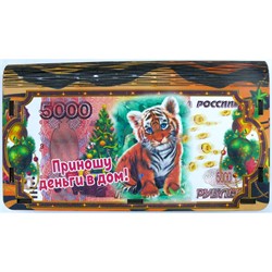 Деревянная шкатулка новогодняя Тигр Символ 2022 года - фото 176576