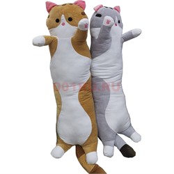 Мягкая игрушка подушка Кот длинный 110 см - фото 177295