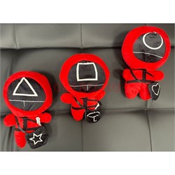 Игрушка мягкая Игра в кальмара - фото 178660