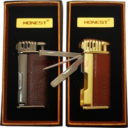 Зажигалка трубочная и для сигар Honest в разных цветах - фото 178981
