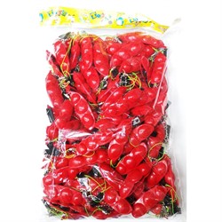 Игрушка подвеска брелок антистресс Горошки красные Игра в Кальмара 100 шт/уп - фото 182727