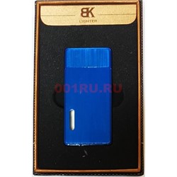 Зажигалка BK газовая турбо гладкая «шлифованная» - фото 183011