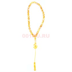 Четки (CK-4090) мусульманские из пластмассы оранжевые 36 см - фото 183832