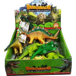 Динозавры со звуком Dinosaur 12 шт/упаковка - фото 184955