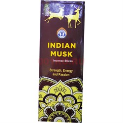 Благовония Indian Musk индийские OMTiRTH India 6-гранники - фото 186521