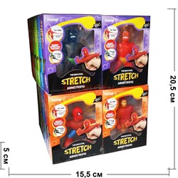 Игрушка стретч Супер герои Armstrong 12 шт/уп - фото 186763