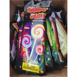 Игрушка светяшка в виде леденца Candy Glow - фото 186856