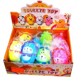 Игрушка антитсресс Котики Squeeze Toy 12 шт/упаковка - фото 188529
