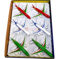 Самолет Boeing 777 иннерционный свет звук 6 шт/упаковка - фото 188972